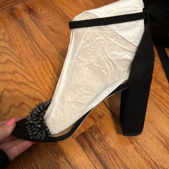 Brand new Sam Edelman size 8.5 women’s black heels. Chunky 3 inch heels - Picture 4 of 5